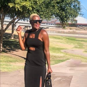 Express vintage Black dress